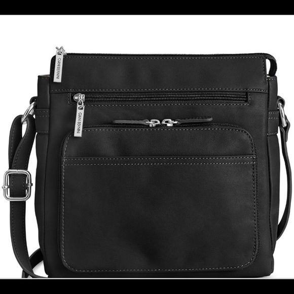 Giani Bernini Handbags - Giani Bernini - Nappa Leather Front Zipper Crossbody - NWT